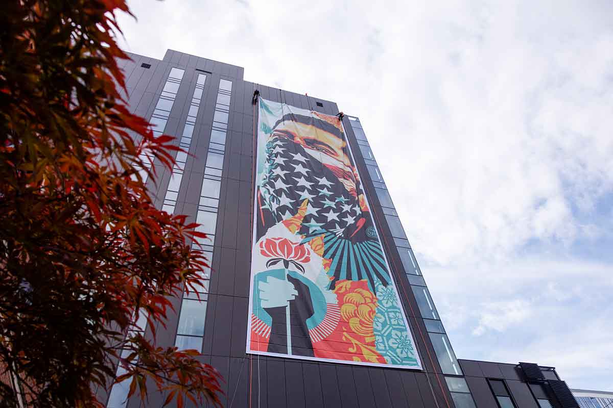 2020 Shepard Fairey Banner 2020谢泼德横幅