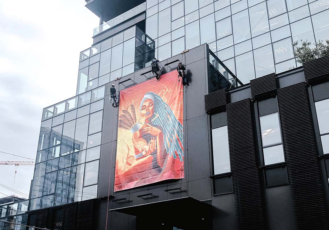 9th&Thomasmural 大的格式打印